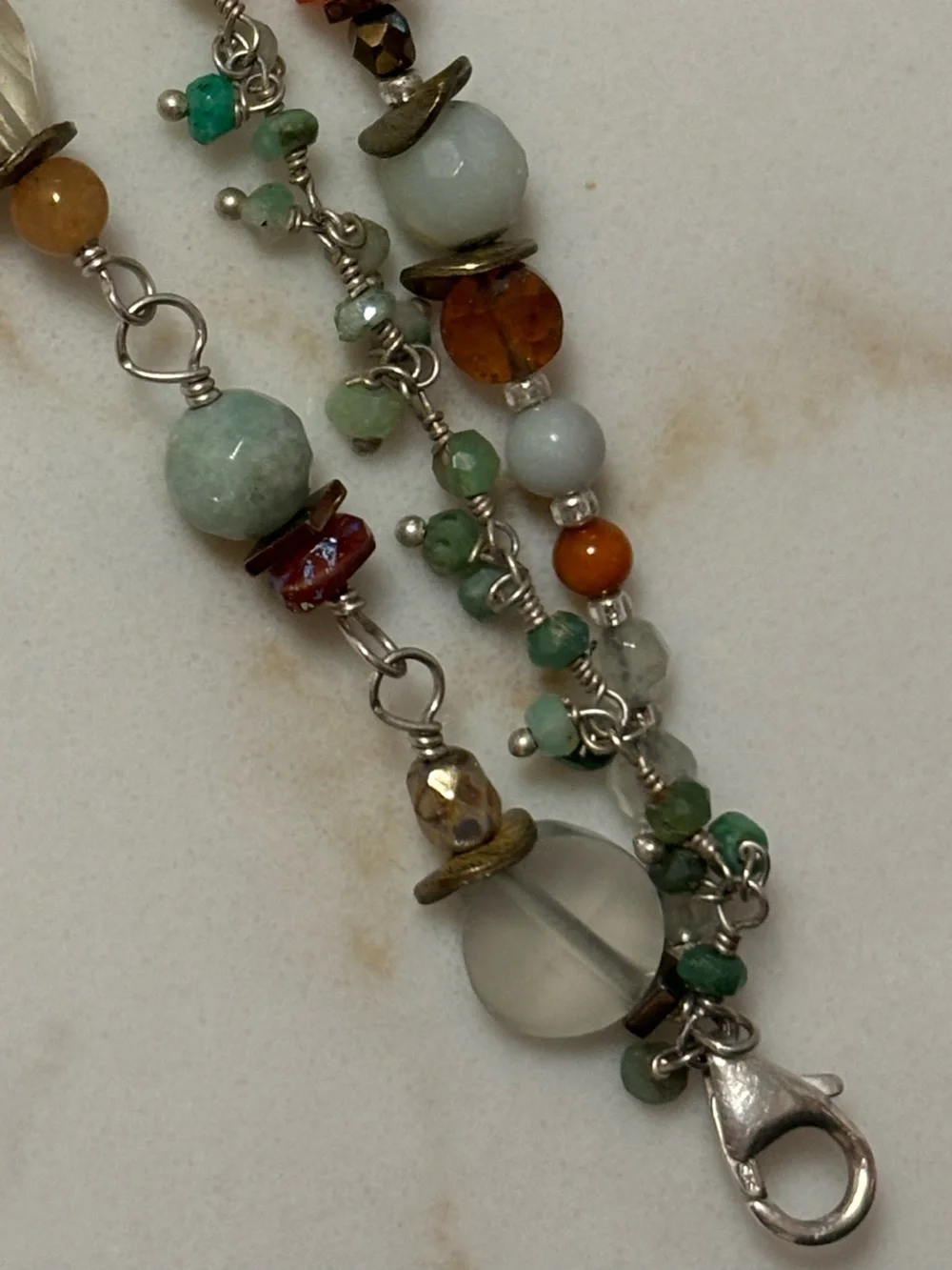 Layered Multi-Bead Bracelet